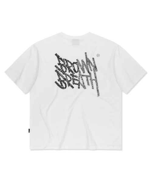 상품 이미지: PAISLEY TAG TEE - WHITE
