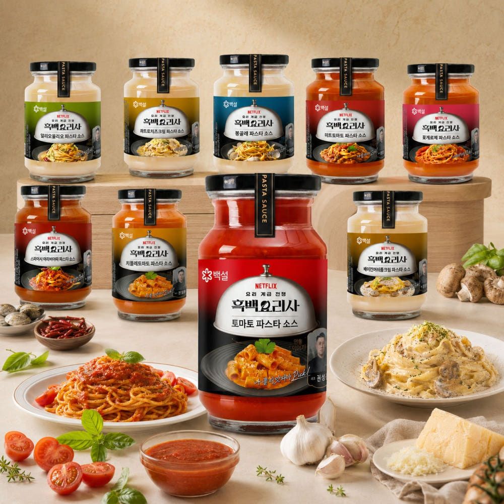 상품 이미지: 신제품 백설 파스타소스 600g 택3 토마토 꽃게로제 아라
