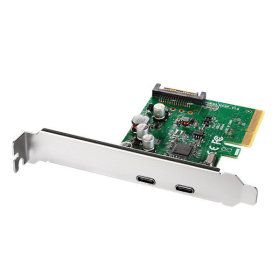 상품 이미지: USB3.1 Gen2 Type-C 2포트 PCI-E/10Gbps NEXT 322TCC