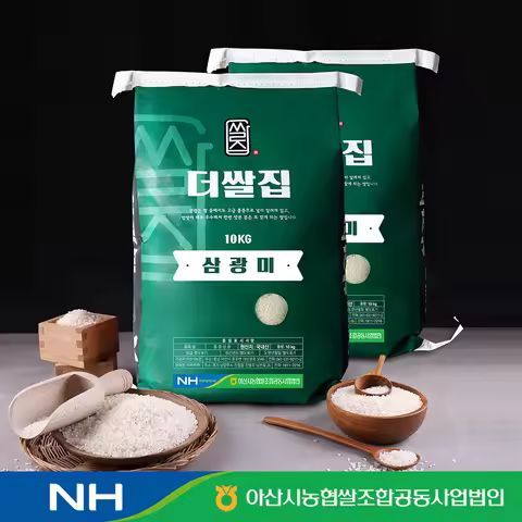 상품 이미지: 아산시농협 더쌀집 삼광미 20kg(특등급/단일품종)