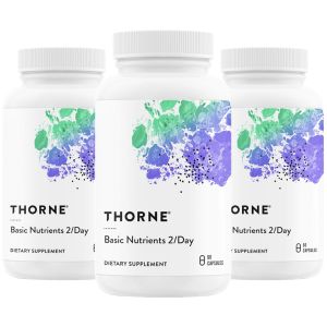 상품 이미지: THORNE 베이직 뉴트리언트 투퍼데이 소프트젤 캡슐 60정3개