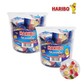 상품 이미지: 하리보 스타믹스 젤리 1kg X 2 하리보젤리 수입젤리