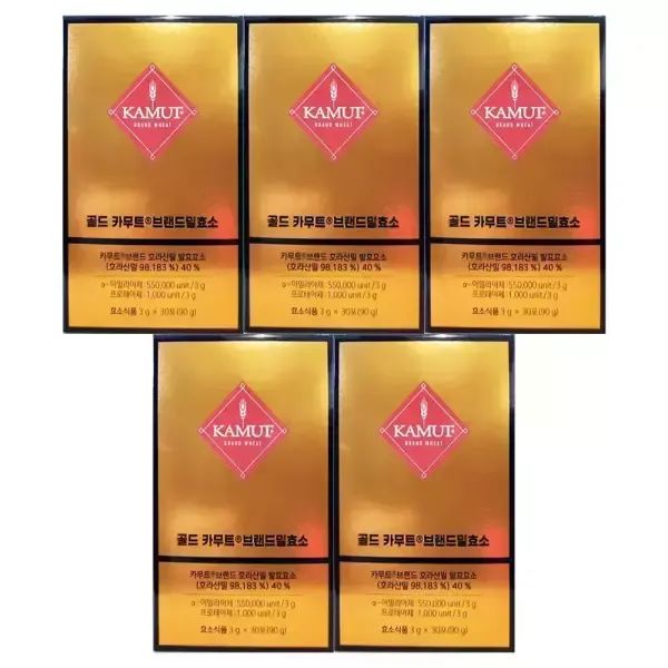 상품 이미지: 골드 카무트 효소 3g x 30포 x 5개 / 써클
