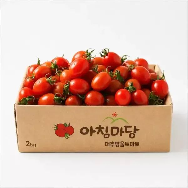 상품 이미지: [아침마당]대추방울토마토 대과 2kg 판매 (두박스 구매시 1kg 추가발송!!)