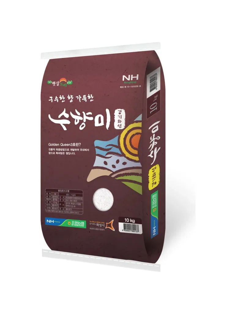 상품 이미지: [농협쌀] 25년산 햅쌀 화성 햇살드리 수향미 10kg (상등급/당일도정)
