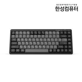 상품 이미지: GK694 OfficeMaster 3모드 저소음 펜타그래프 유무선 미니 키보드 그라파이트블랙
