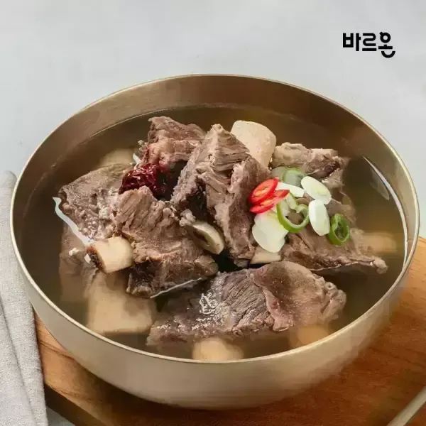 상품 이미지: 바르온 갈비탕 600g x 5팩(실온보관)