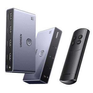 상품 이미지: 유그린 3대1 8K 60Hz HDMI 2.1 스위치 선택기 CM624