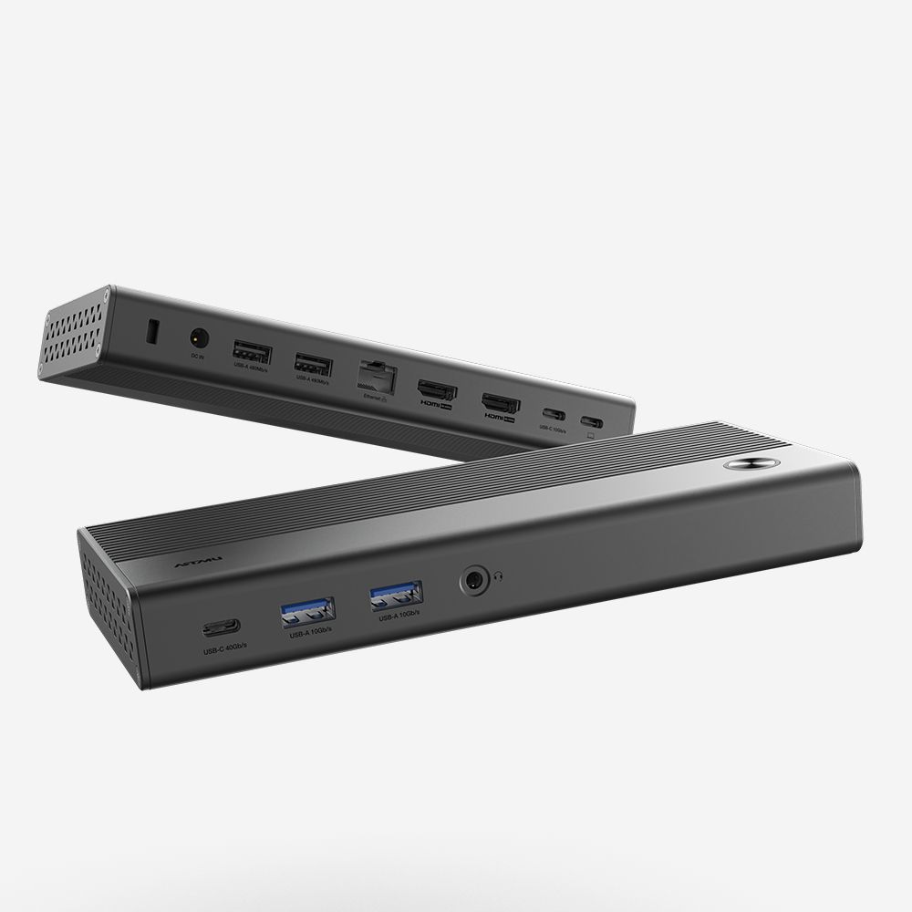 상품 이미지: USB4 썬더볼트4 독 C타입 멀티허브 도킹스테이션 U4D110