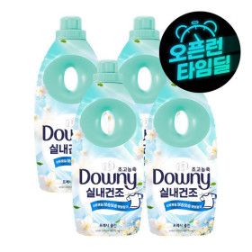 상품 이미지: 다우니 실내건조 섬유유연제 프레시 클린 1L 4개