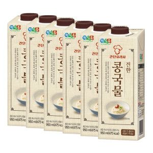 상품 이미지: 정식품 진한 콩국물 950ml 6팩