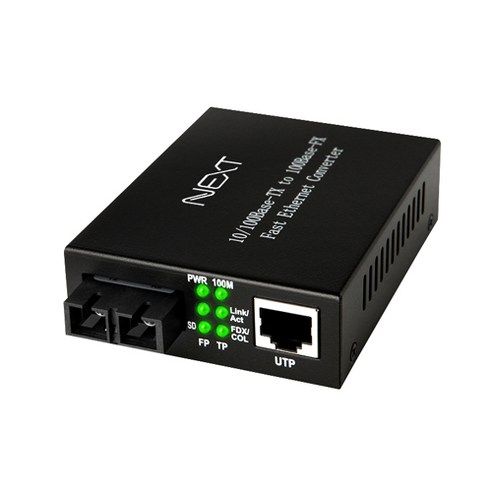 상품 이미지: 넥스트유 10/100Mbps SC타입 광미디어 컨버터