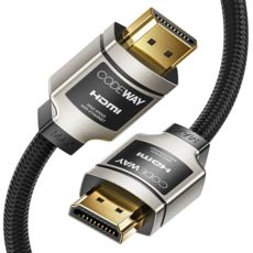 상품 이미지: 블랙파이 4중차폐 v2.1 HDMI 케이블 8K ULTRA HIGH SPEED, 2m, 1개