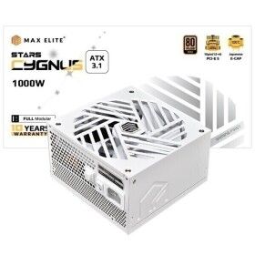상품 이미지: 맥스엘리트 STARS CYGNUS 1000W 80PLUS골드 풀모듈러 ATX3.1 화이트 /파워서플라이/정품/오늘출발/HIT