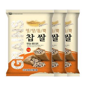 상품 이미지: 삼원농산 찹쌀 5kg 3개 ( 15kg ) - 2025년산 햅쌀