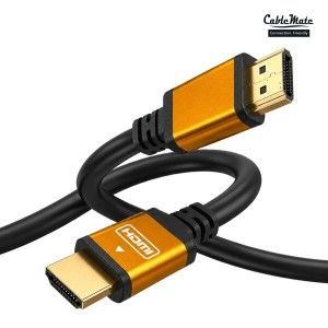 상품 이미지: CableMate HDMI 2.0 케이블 골드메탈 CM2107 10m