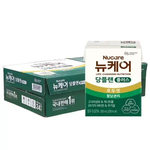 상품 이미지: 뉴케어 당플랜 플러스 200ml x24개입 호두맛 코스트코 대용량