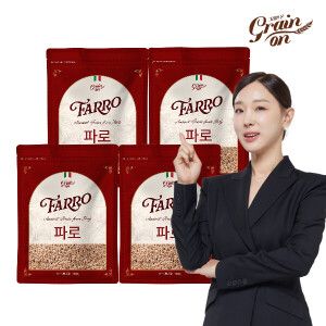 상품 이미지: 공식그레인온 파로(엠머) 밀 500g x4개