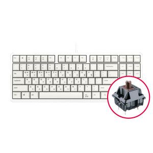 상품 이미지: 체리 G80-3000S TKL 기계식 키보드 화이트 갈축