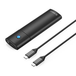 상품 이미지: 오리코 M.2 NVMe SSD 외장하드케이스 CtoC케이블 냉각핀 방열 USB3.2 Gen2 10Gbps PWM2-G2