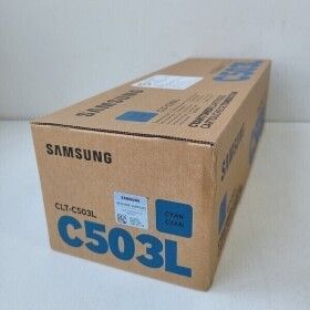 상품 이미지: 삼성전자 CLT-C503L (정품) 파랑 삼성정품토너 실사진