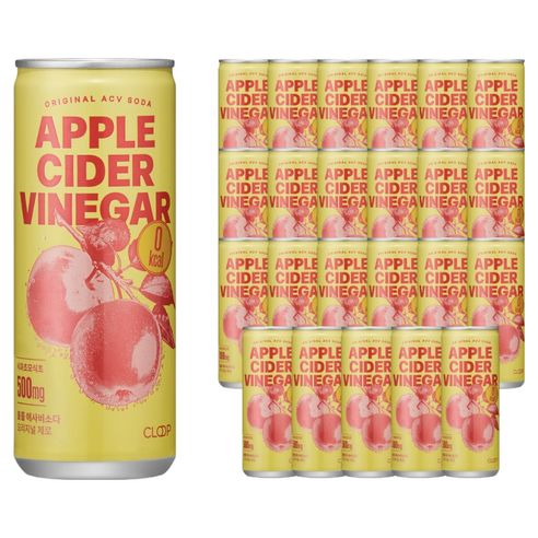 상품 이미지: 클룹 애사비소다 오리지널 제로, 250ml, 24개