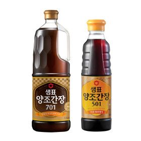 상품 이미지: 샘표 양조간장701 1.7L + 양조간장 501 500ml
