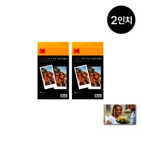 상품 이미지: 코닥 2인치 카트리지 인화지 60매 C210R P210R MS200 M200 전용 포토프린터 즉석카메라