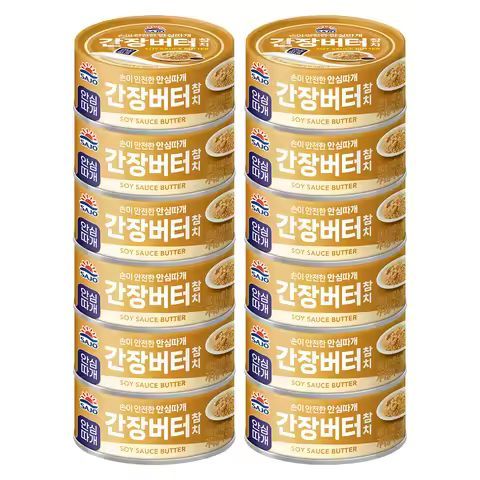 상품 이미지: [사조공식샵] 간장버터참치 100g * 12캔(4번들 3입)