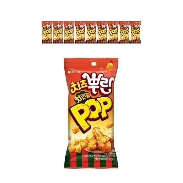 상품 이미지: 오리온 치즈뿌린 치킨팝 65g, 10개