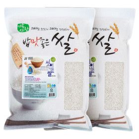 상품 이미지: 씻어나온쌀 10kg (5kgx2봉) / 상등급