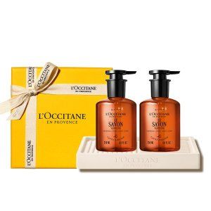 상품 이미지: (신세계강남점)기프트 시어 버베나 리퀴드 핸드 솝 250ml 듀오 세트(카리테 콩포르)(+솝 트레이)
