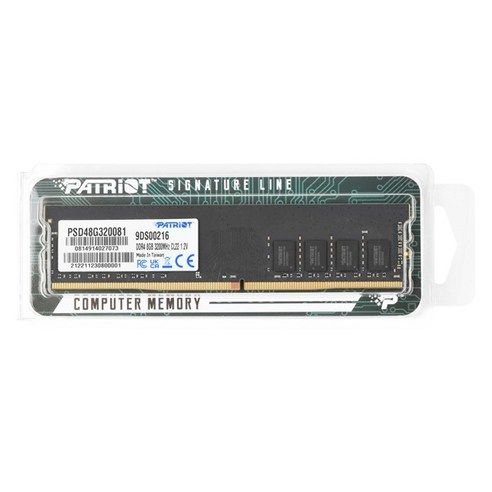 상품 이미지: 패트리어트 PATRIOT DDR4-3200 CL22 SIGNATURE 파인인포 (8GB)