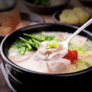 상품 이미지: 부산 돼지국밥 600gX5봉+(다대기5봉 증정)) /부산의 맛