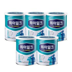 상품 이미지: 하이밀크 초유 균형영양식 5캔 +보틀 /초유 성인영양식