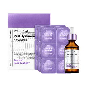 상품 이미지: 최신상 웰라쥬 리얼 히알루로닉 히알루론산 캡슐앰플 18회분 +앰플 55ml