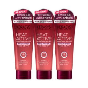 상품 이미지: 케라시스 히트액티브 극손상 트리트먼트 220ml 3개 / 열손상 보호