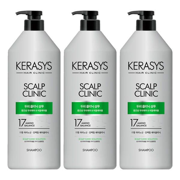 상품 이미지: 케라시스 두피 클리닉 샴푸, 980ml, 3개