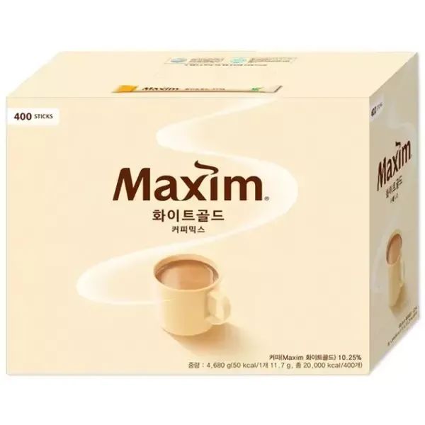 상품 이미지: 맥심 화이트골드 커피믹스 400T