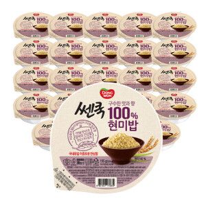 상품 이미지: 동원 100% 현미밥 195g x 24개