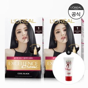 상품 이미지: 로레알파리 2개엑셀랑스 크림 염색약 11종 택 (증)TR5 헤어팩 50ml