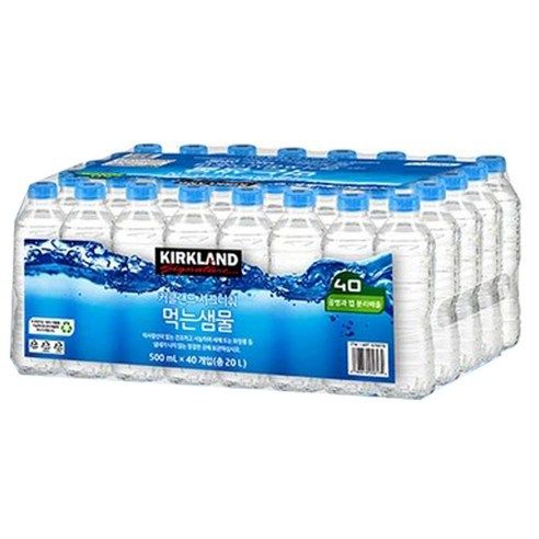 상품 이미지: 커클랜드시그니춰 생수, 500ml, 40개