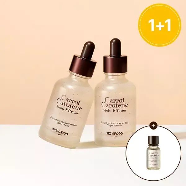 상품 이미지: [스킨푸드][1+1]캐롯 카로틴 모이스트 이펙터55ml + (증정)토너14ml
