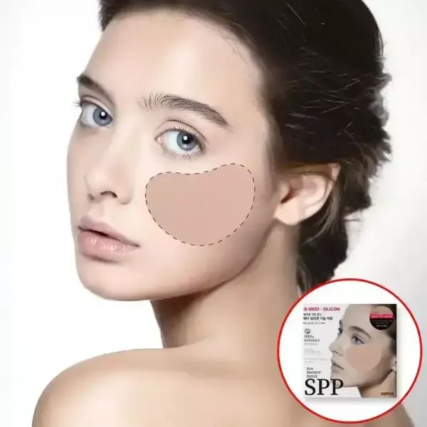 상품 이미지: 패트치 SPP 메디썬패치 20매입(10회분) 쁘띠 골프패치 UV 자외선차단 라운딩 광대 얼굴 햇빛