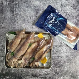 상품 이미지: (신선집중) 간편 소포장 손질 통 오징어 1.6kg 총 10미 (2마리씩 5팩)