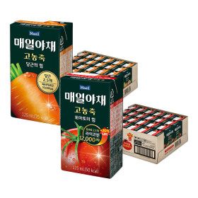 상품 이미지: 매일야채 고농축 당근의힘 24팩 + 고농축 토마토의힘 24팩