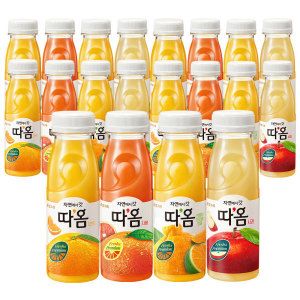 상품 이미지: 자연에서 갓 따옴 주스 4종 20병 골라담기 /오렌지/자몽/망고