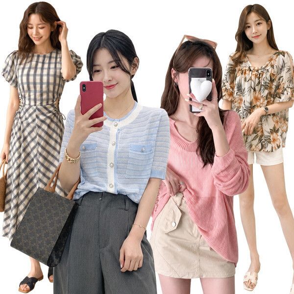 상품 이미지: (15%)메이킹유 4160원~ 선착순 한정수량 여름 클리어런스 역대급 특가세일 니트/블라우스/가디건/팬츠