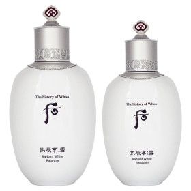 상품 이미지: 더후 공진향 설 미백 2종 단품 세트(밸런서 150ml+로션 110ml) / 미백 기능성 화장품