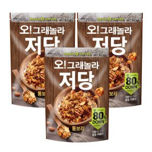 상품 이미지: 오리온 오그래놀라 저당 통보리 360g x 3개